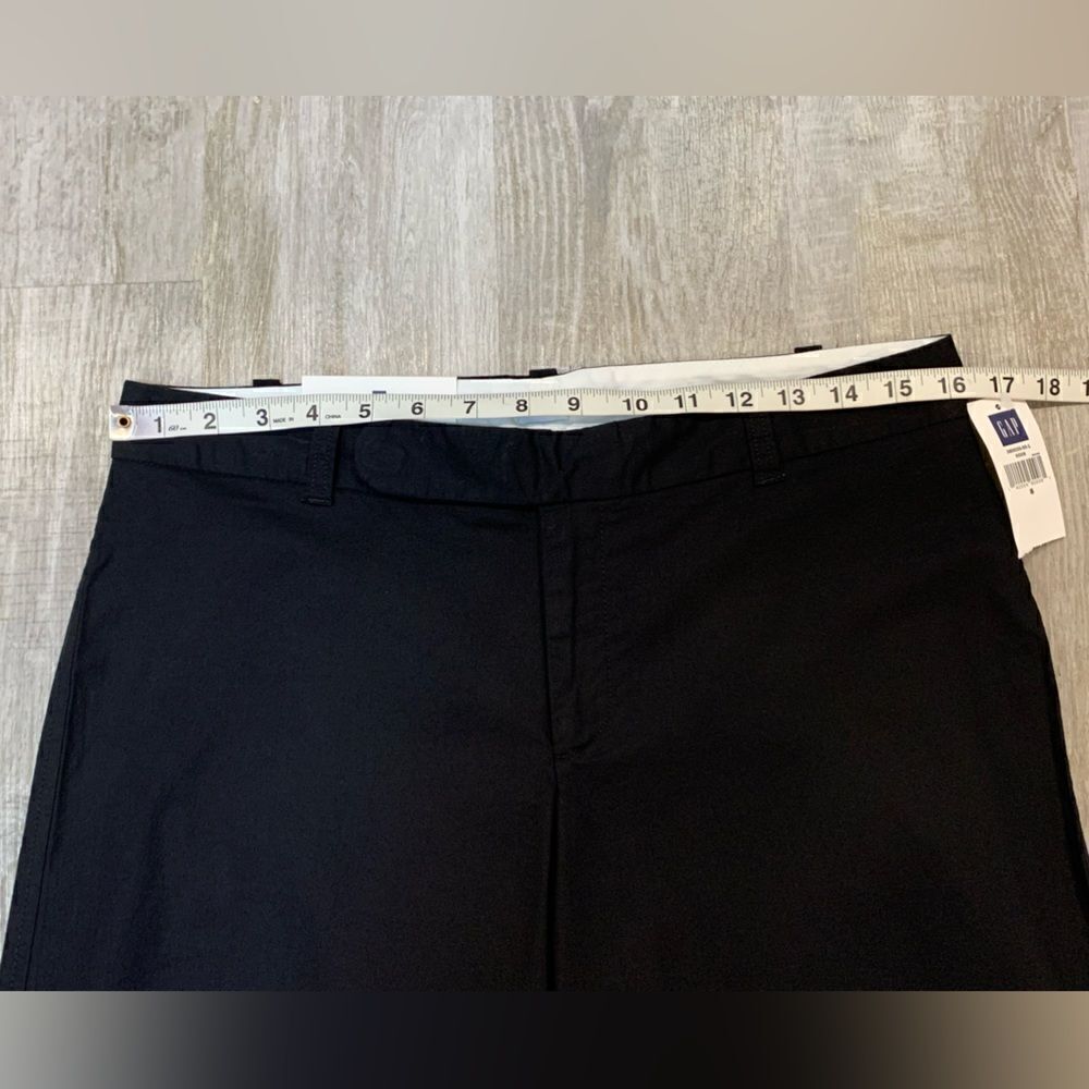 NWT The gap womans black modern fit cuffed gaucho size 8 - Picture 12 of 16